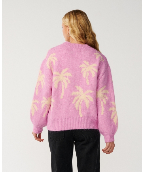 RETRO SWELL PALM JACQUARD CREW(レトロスウェル パーム ジャカード クルー)